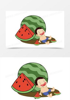 吃瓜绘画模板免费下载,揭秘吃瓜绘画模板背后的故事  第3张